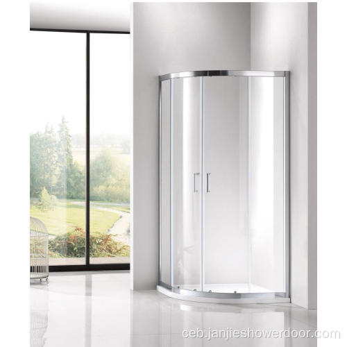 Quadrant shower enclosure nga adunay duha ka panel sa pultahan